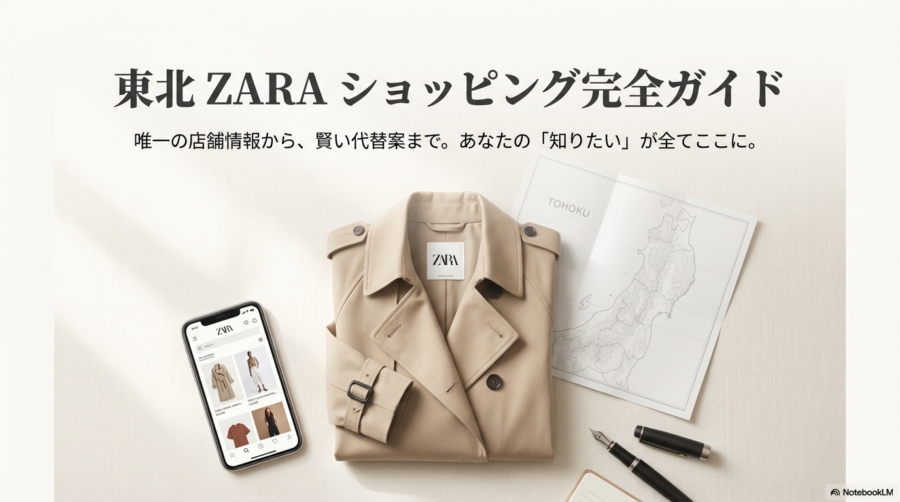 ZARAの店舗は東北で仙台だけ？駐車場や営業時間の完全ガイド