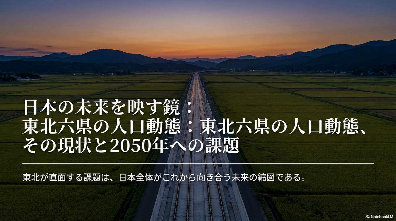 東北の六県の人口推移とランキング!2025年最新動向を徹底解説