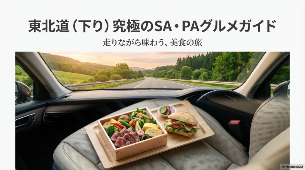 東北道サービスエリア下りグルメ決定版！人気のおすすめ10選