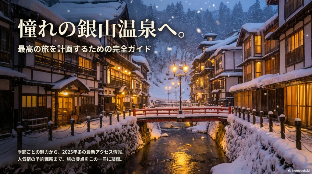 銀山温泉のベストシーズンはいつ？四季の魅力と予約のコツを徹底解説