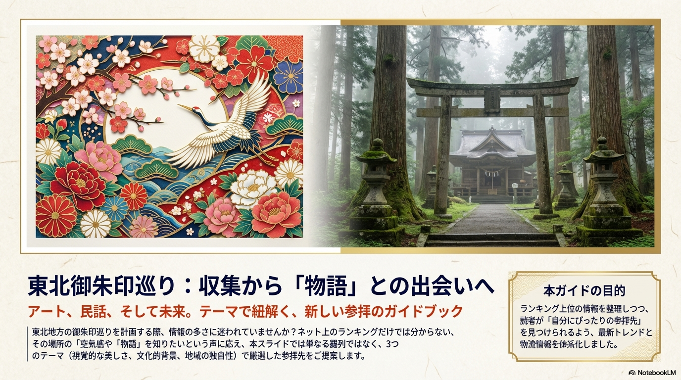 東北の御朱印ランキング決定版！2026年に向けた最新情報