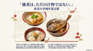 東北地方のお雑煮の特徴を徹底解説！地域ごとの具材や歴史を紹介