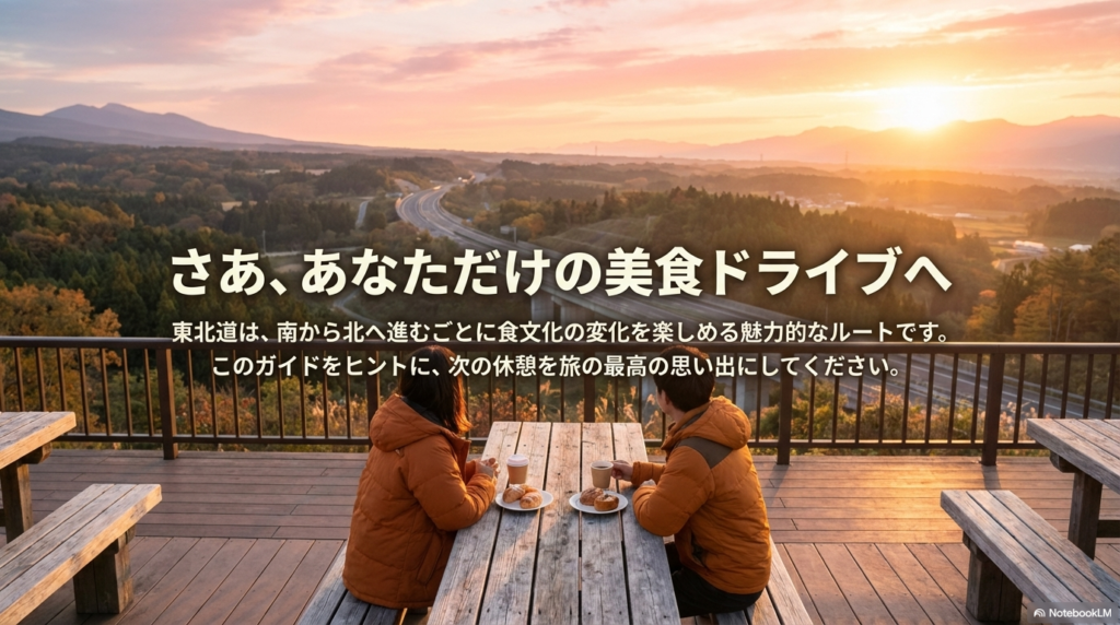 「限定商品を狙う」「テイクアウトを活用」「深夜・早朝の営業確認」という3つのアドバイスが書かれたスライド。