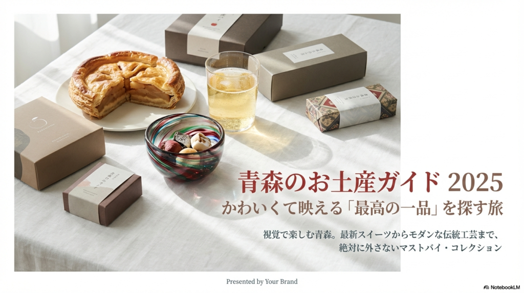 青森のインスタ映えお土産！かわいい雑貨や2025年最新スイーツ厳選