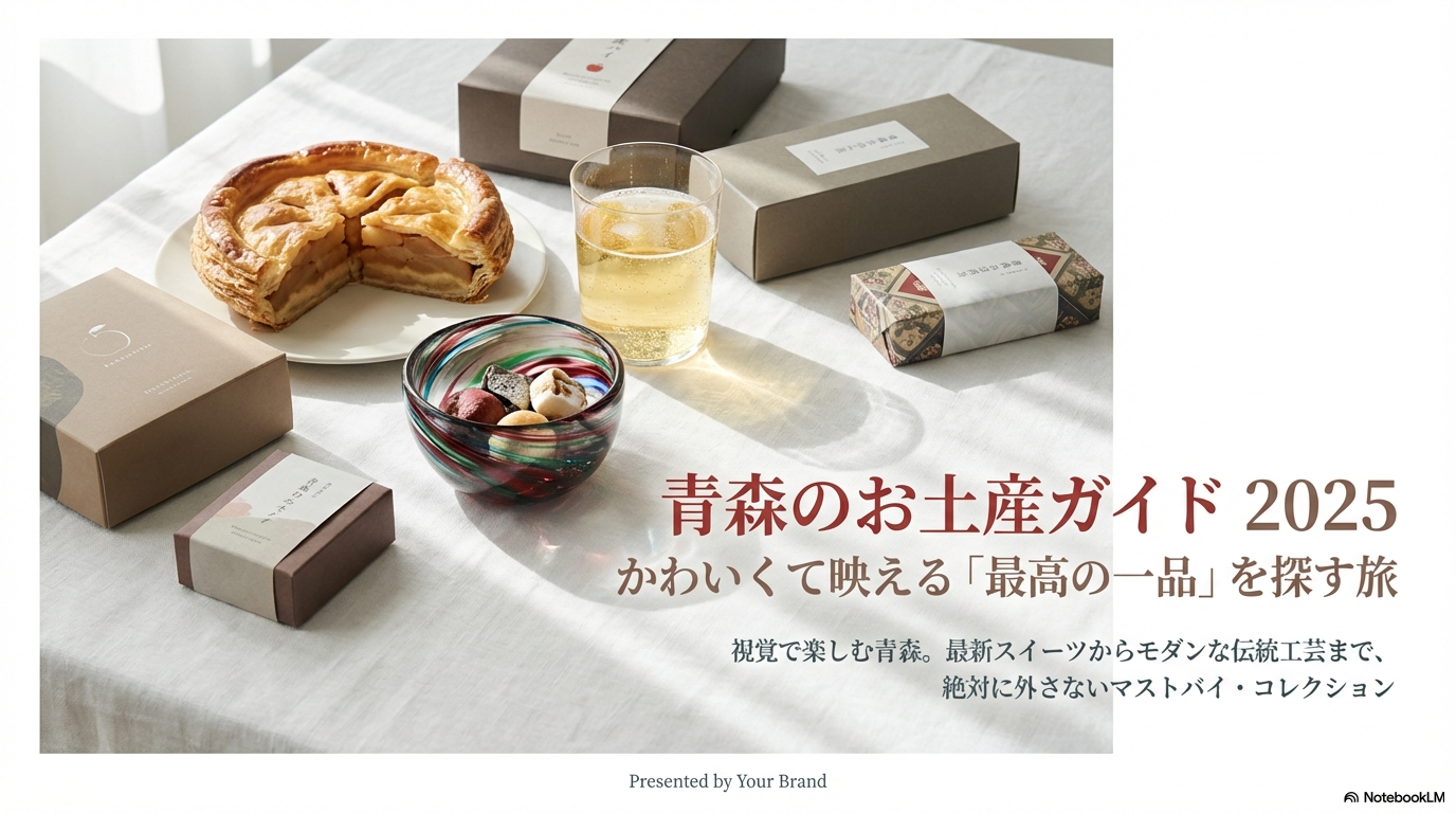 青森のインスタ映えお土産!かわいい雑貨や2025年最新スイーツ厳選