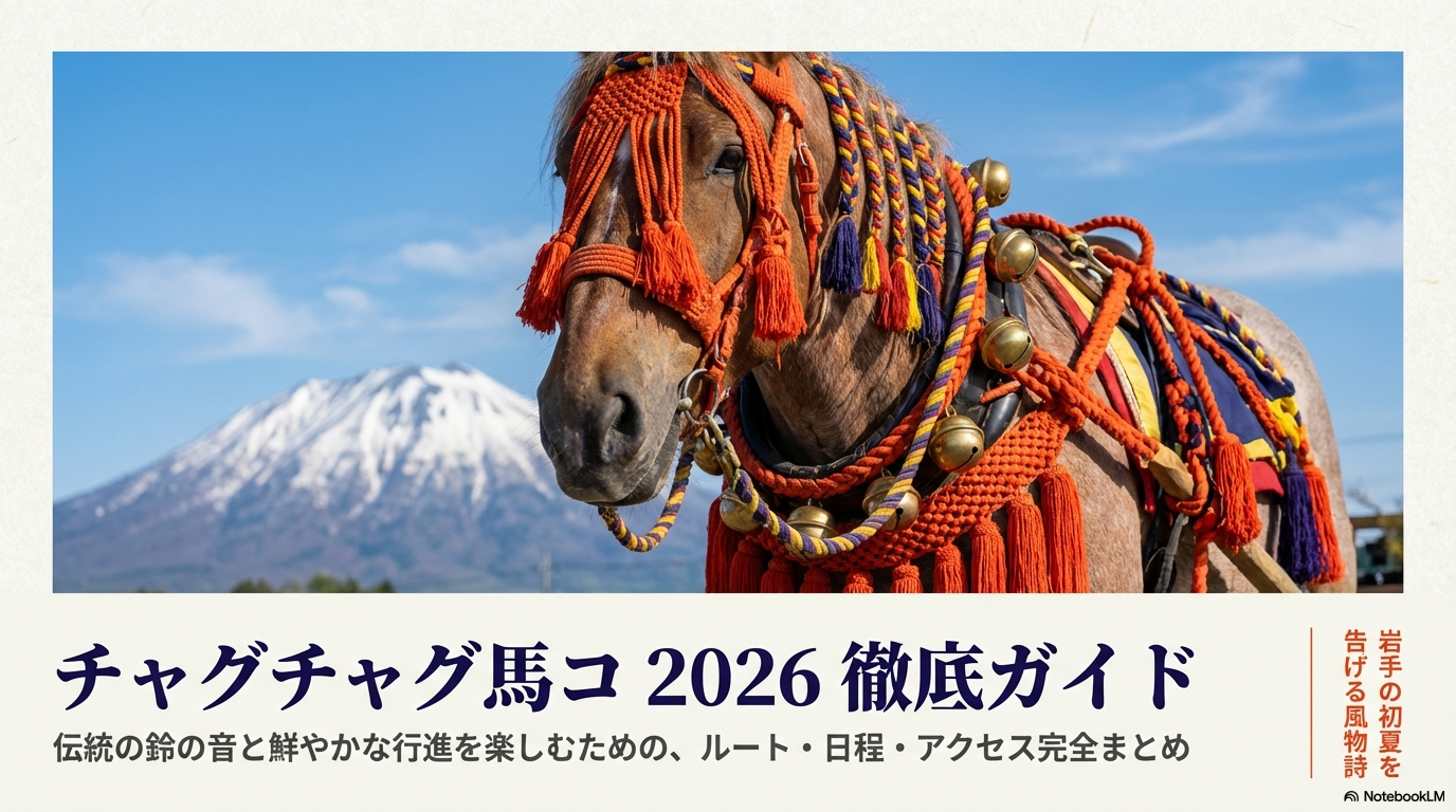 チャグチャグ馬コ2026ルートと日程・見どころ徹底ガイド
