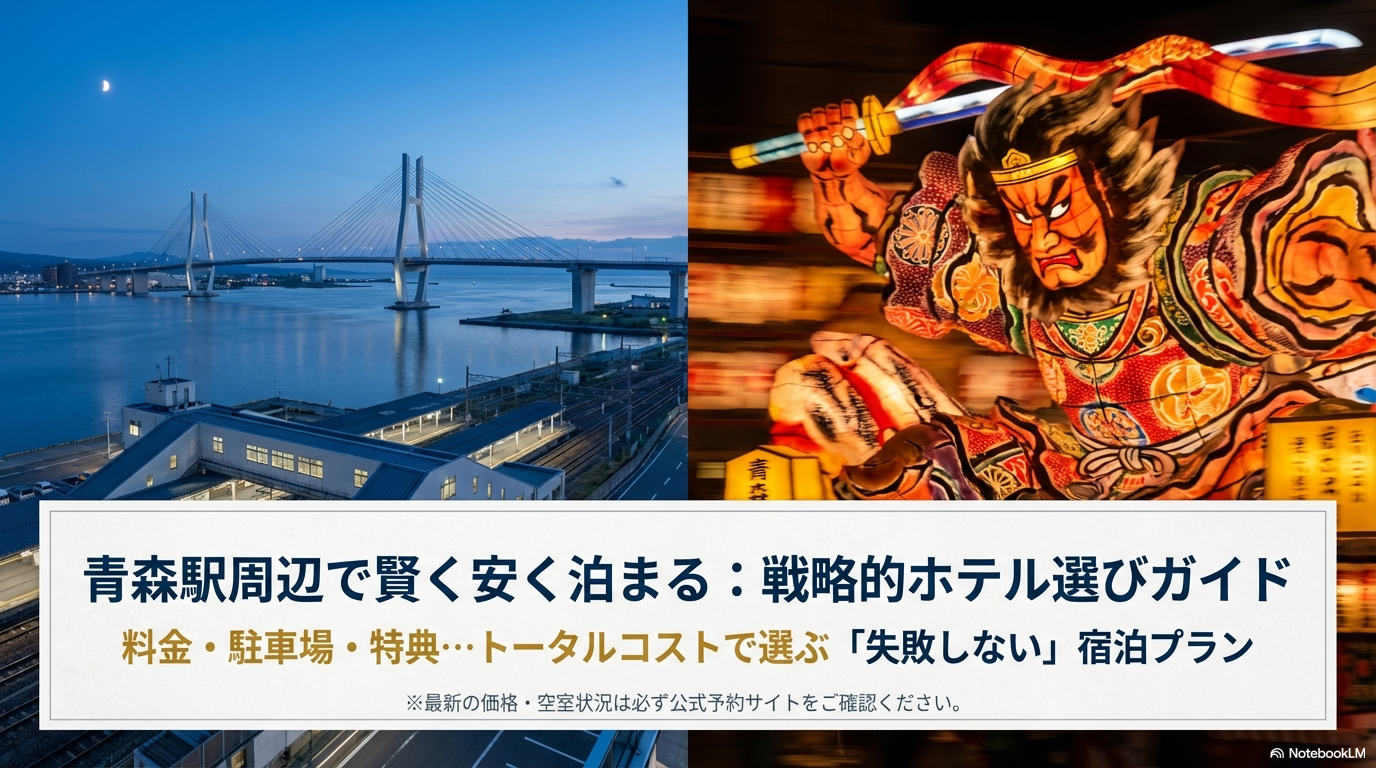 青森駅でホテルに安い料金で泊まる!おすすめ宿と予約のコツ