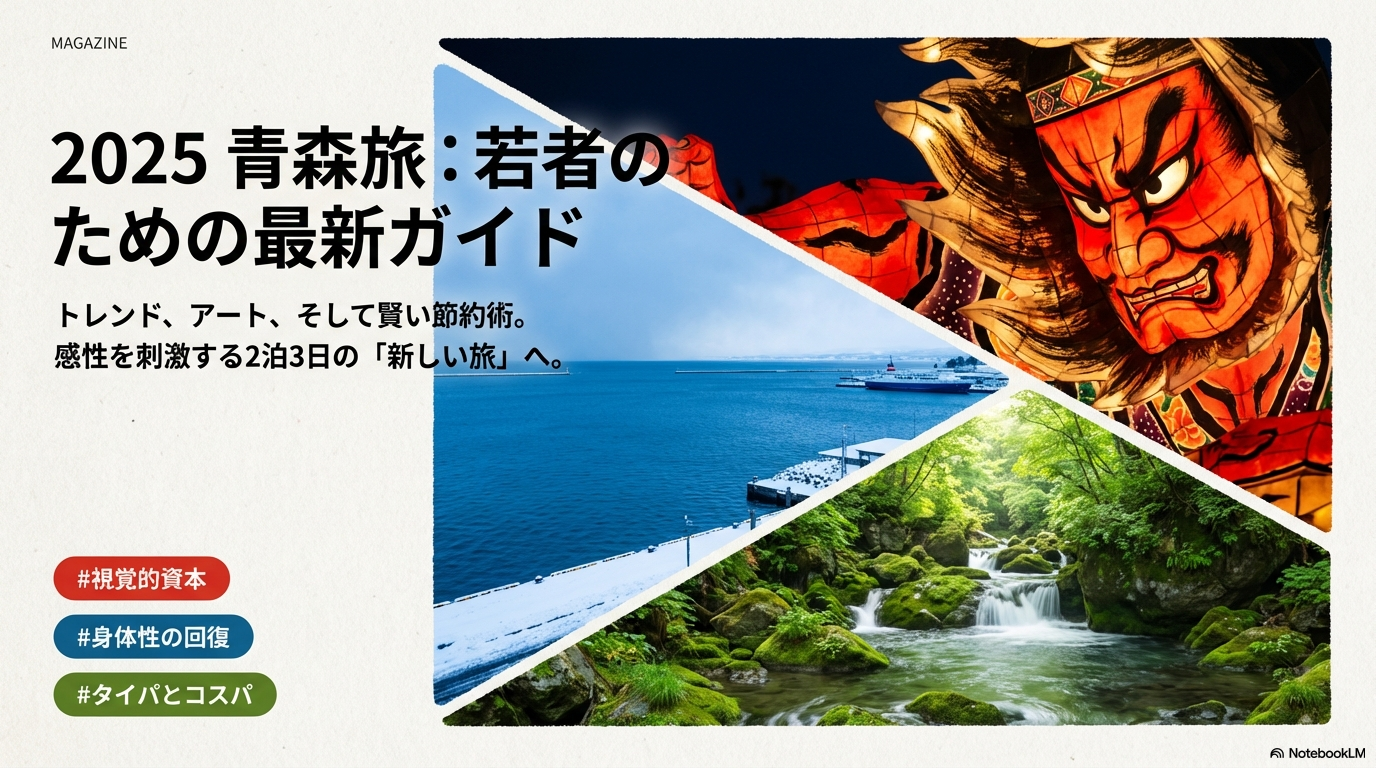 青森の観光を若者向けに満喫！2025年最新モデルコースと穴場
