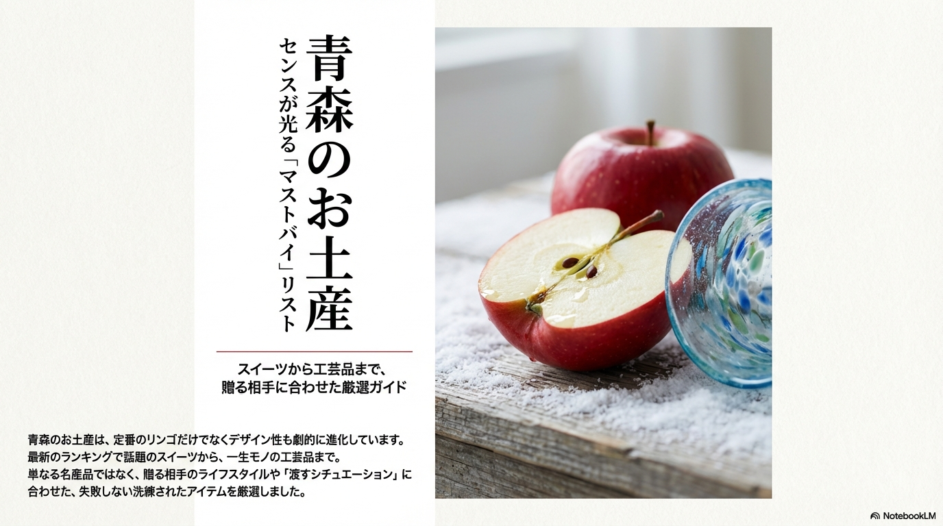 青森のお土産でおしゃれな厳選品！おすすめ＆最新ランキング