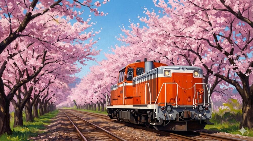 金木桜まつり 2026：津軽の春を彩る桜とレトロ鉄道の幻想的な旅