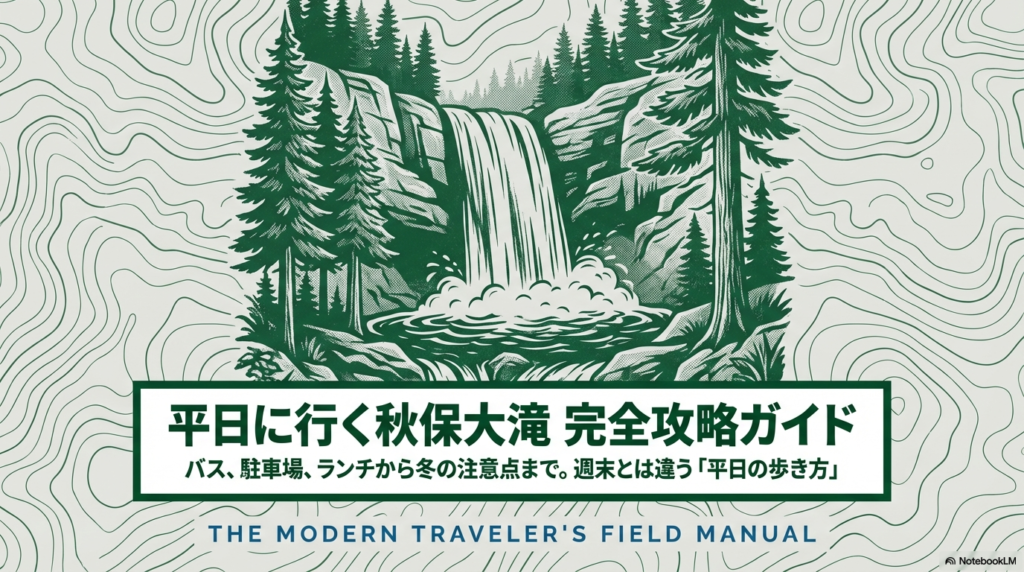 秋保大滝アクセス平日ガイド！バスや駐車場の混雑状況を徹底解説