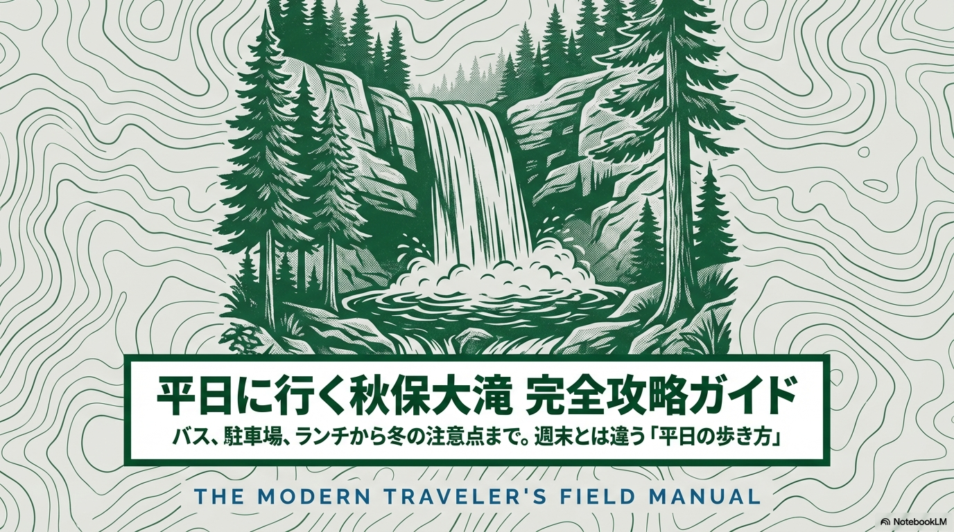秋保大滝アクセス平日ガイド!バスや駐車場の混雑状況を徹底解説