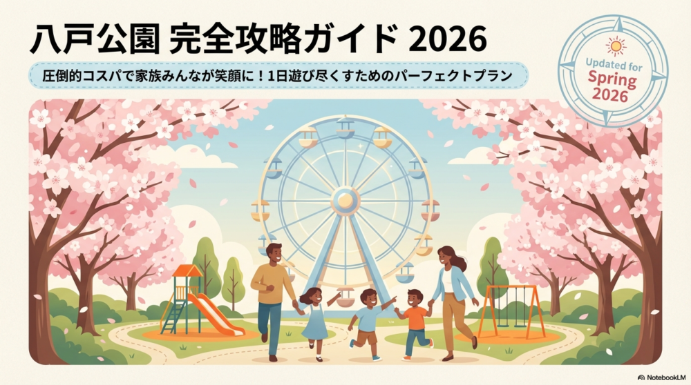 八戸公園のレビュー!2025年新遊具やランチ情報を徹底解説
