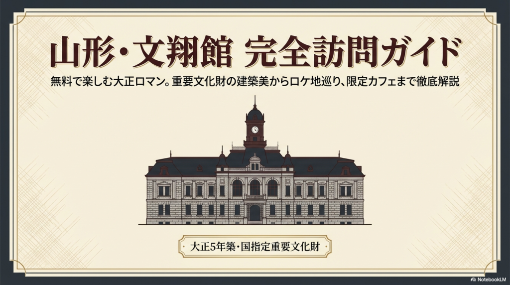 文翔館のレビューまとめ！無料の重要文化財やロケ地の見どころ解説
