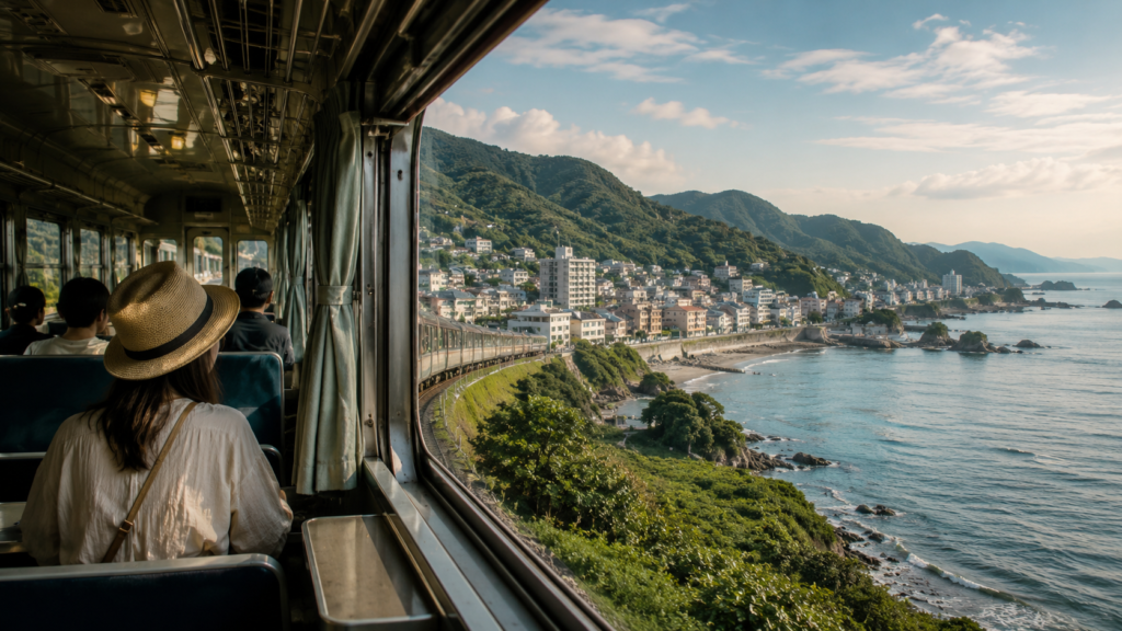 温泉宿で過ごすフェスの夜