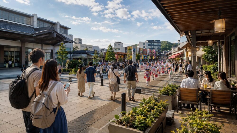 徒歩で巡る中心街観覧ルート